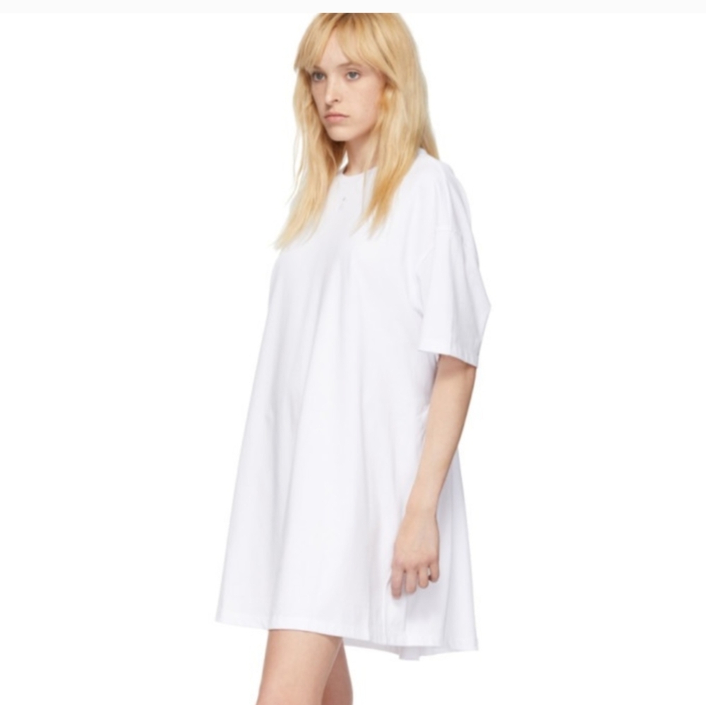 Opening Ceremony White Elastic Back Dress